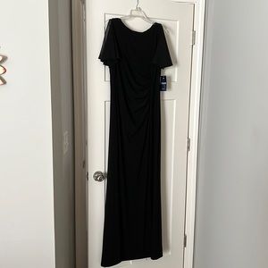 Black evening gown